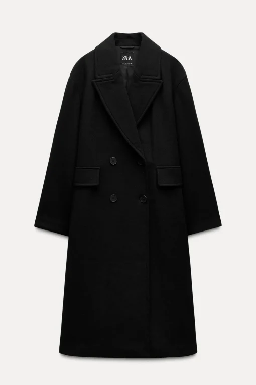 ABRIGO OVERSIZE CON LANA