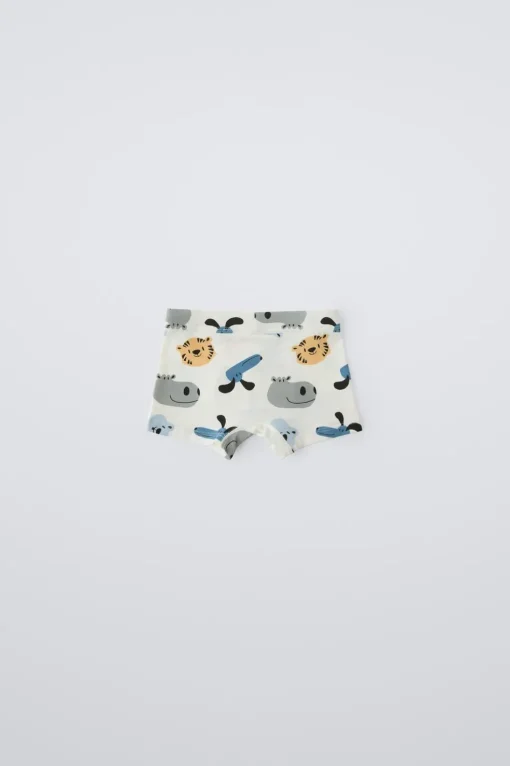 3-6 AÑOS/ PACK DE CINCO BOXERS ANIMALES