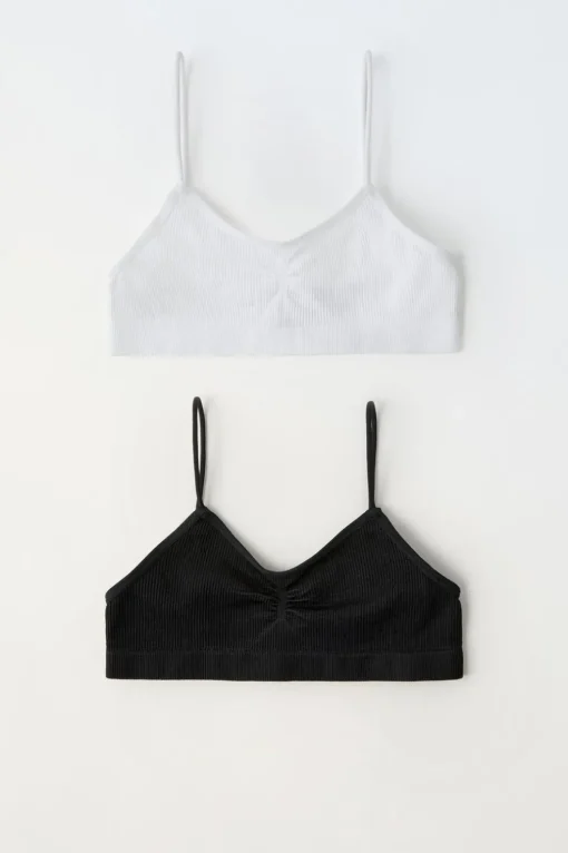 8-14 AÑOS/ PACK DOS TOPS SEAMLESS