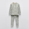 2-6 AÑOS/ PIJAMA FLORECITAS