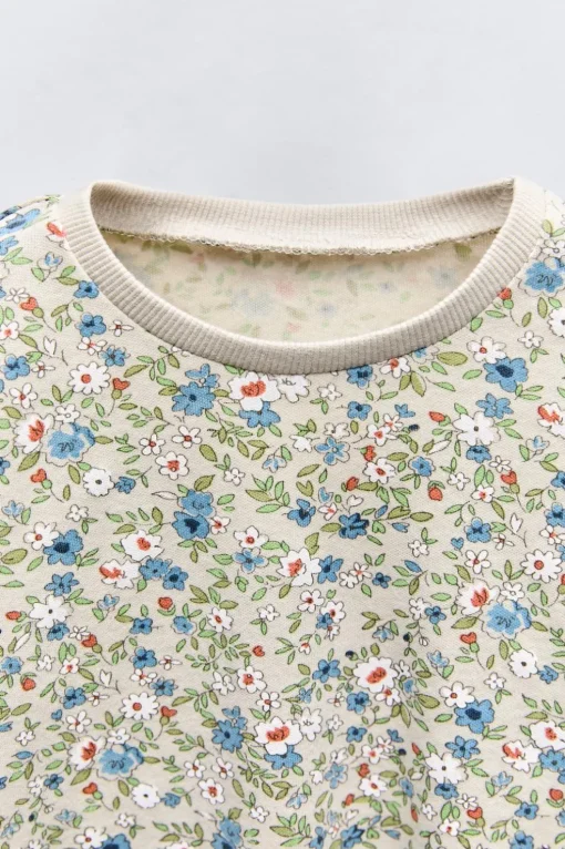 2-6 AÑOS/ PIJAMA FLORECITAS