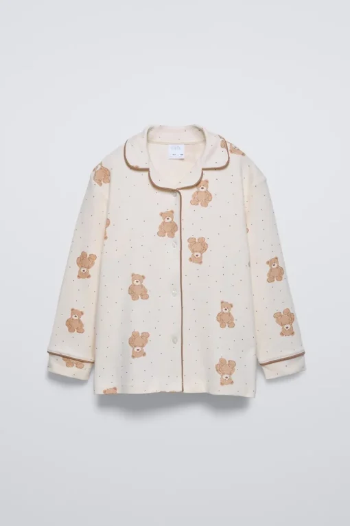 6-14 AÑOS/ PIJAMA OSITOS