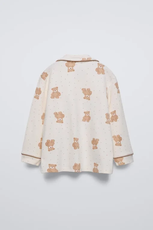 6-14 AÑOS/ PIJAMA OSITOS