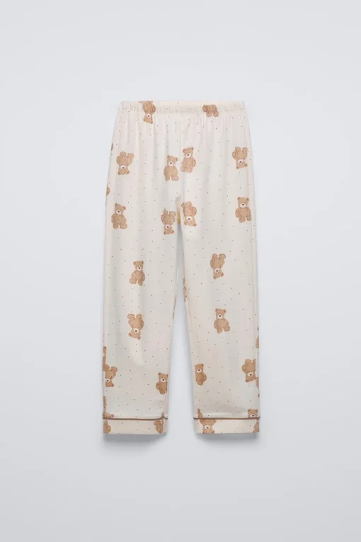 6-14 AÑOS/ PIJAMA OSITOS