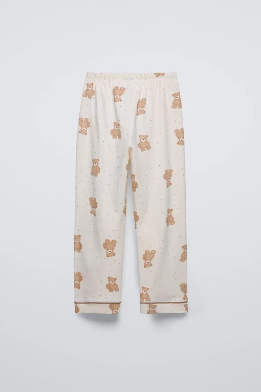 6-14 AÑOS/ PIJAMA OSITOS