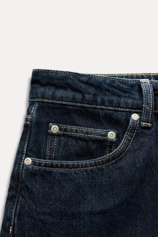 BERMUDA JORTS DENIM TRF BAGGY TIRO MEDIO