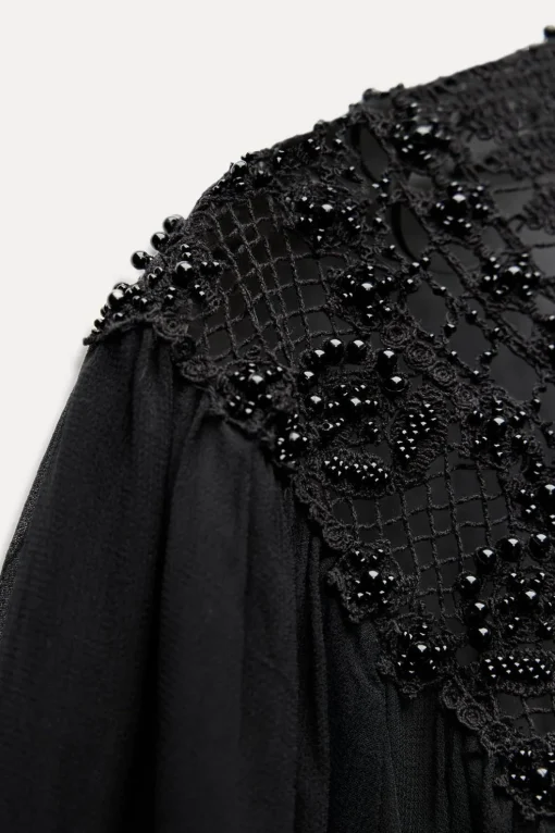 BLUSA ABALORIOS ZW COLLECTION