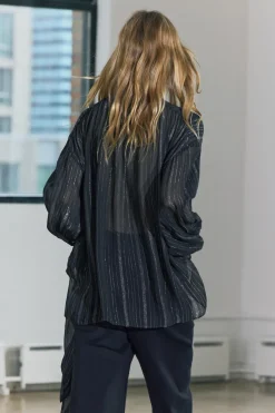 BLUSA HILO METALIZADO ZW COLLECTION