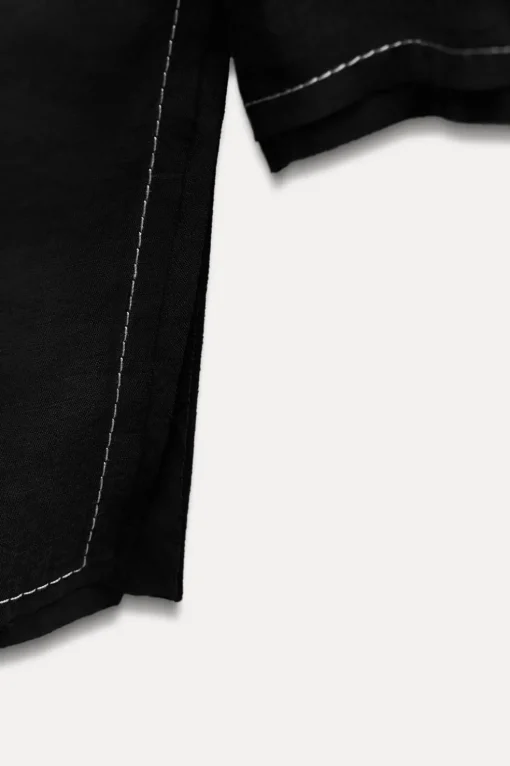BLUSA PESPUNTES LAZADAS ZW COLLECTION
