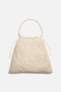 BOLSO SHOPPER MACRAMÉ