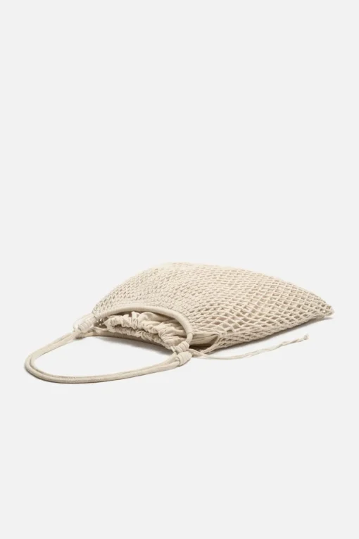 BOLSO SHOPPER MACRAMÉ
