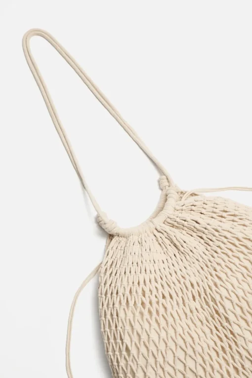 BOLSO SHOPPER MACRAMÉ