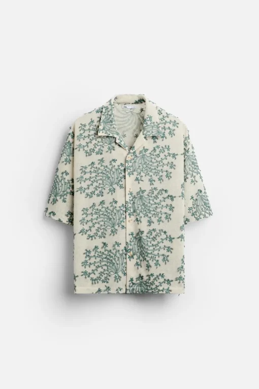 CAMISA BORDADO FLORAL