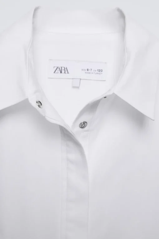CAMISA BORDADO PUÑO RIB
