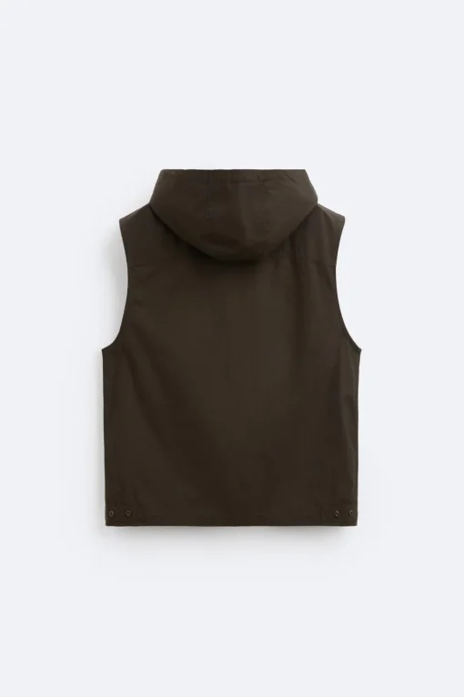 CAMISA CHALECO CAPUCHA