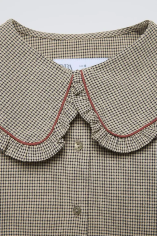 CAMISA CUADRO VICHY CUELLO BOBO