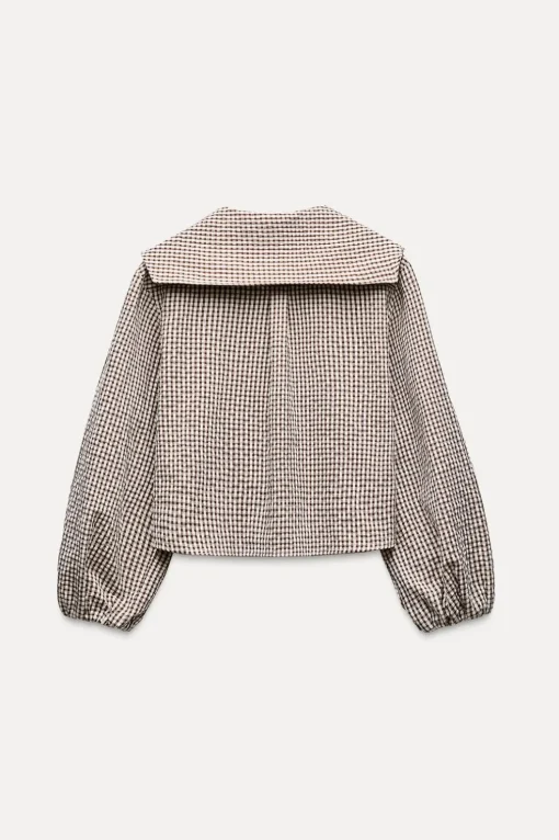 CAMISA CUADROS CUELLO BOBO