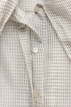 CAMISA CUADROS LAZO ZW COLLECTION