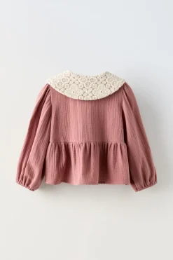 CAMISA CUELLO CROCHET