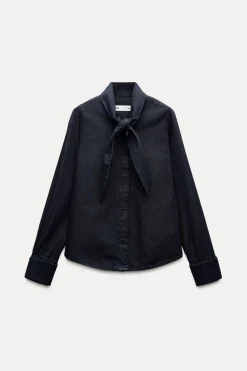 CAMISA DENIM LAZADA ZW COLLECTION