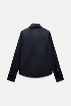 CAMISA DENIM LAZADA ZW COLLECTION