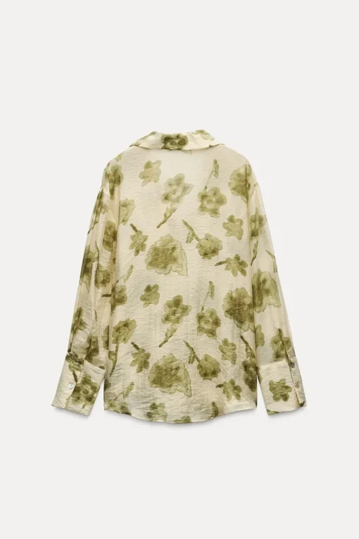 CAMISA ESTAMPADO FLORES