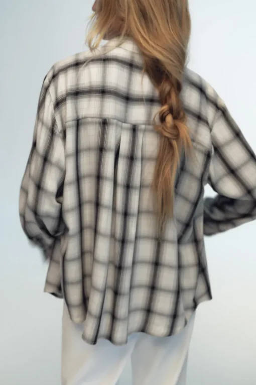 CAMISA OVERSIZE CUADROS