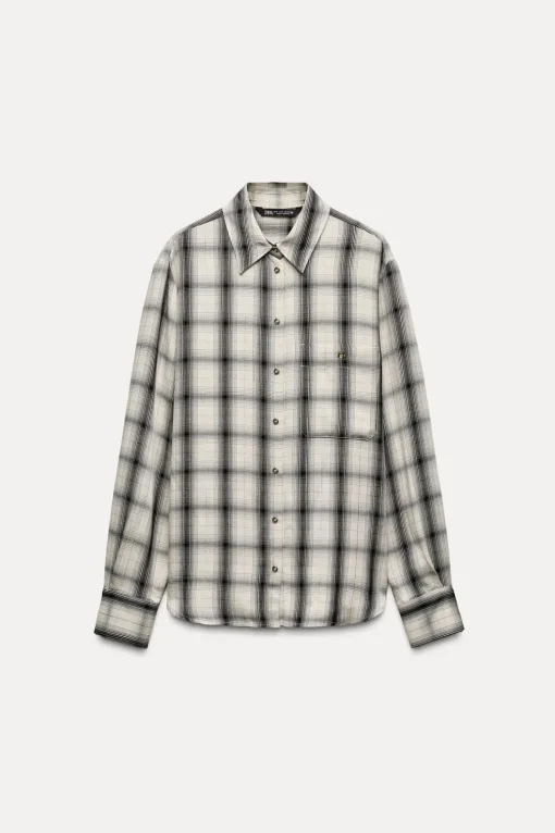 CAMISA OVERSIZE CUADROS