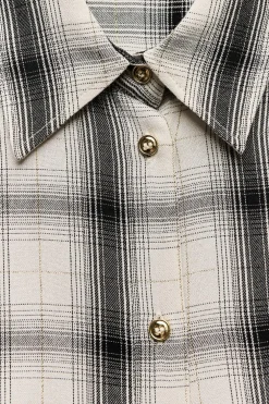 CAMISA OVERSIZE CUADROS