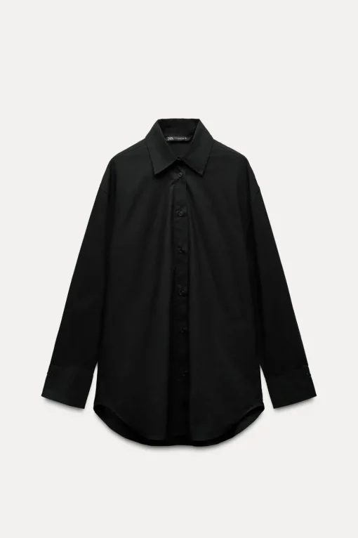 CAMISA OVERSIZE POPELÍN