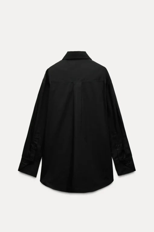 CAMISA OVERSIZE POPELÍN