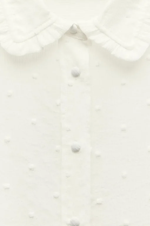 CAMISA PLUMETI CUELLO BOBO