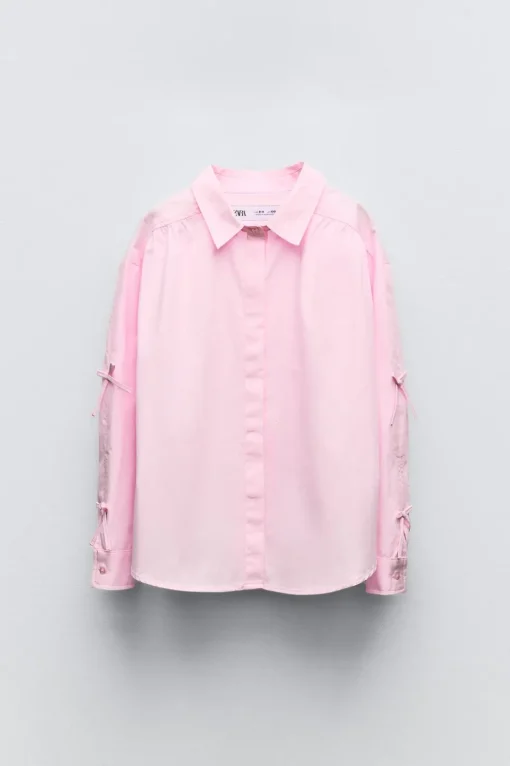 CAMISA POPELÍN LAZOS