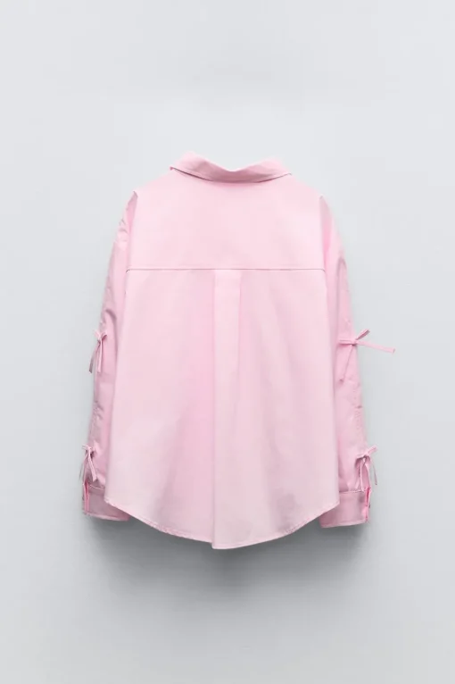 CAMISA POPELÍN LAZOS