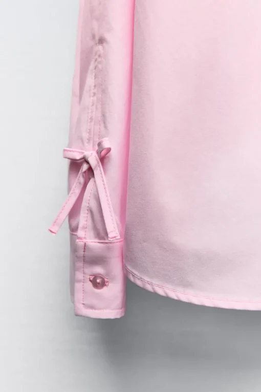 CAMISA POPELÍN LAZOS