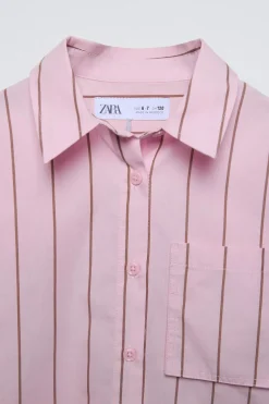 CAMISA RAYAS PLIEGUE