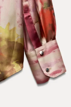 CAMISA SATINADA ESTAMPADO TIE DYE