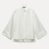 CAMISA SATINADA MANGA KIMONO