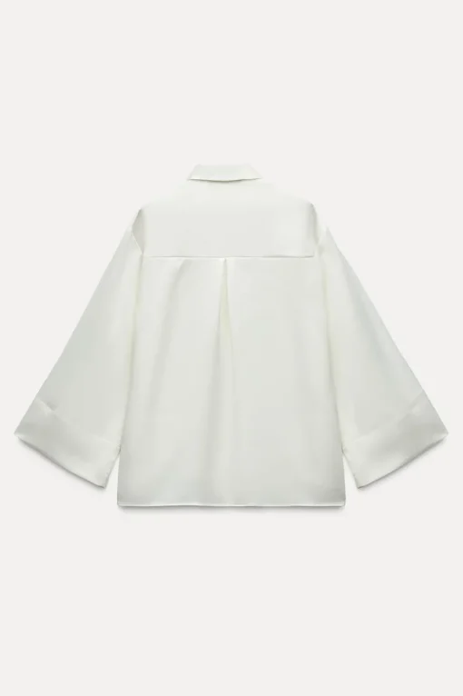 CAMISA SATINADA MANGA KIMONO