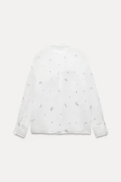 CAMISA SEMITRANSPARENTE ABALORIOS LENTEJUELAS