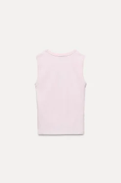 CAMISETA ALGODÓN ESCOTE PICO