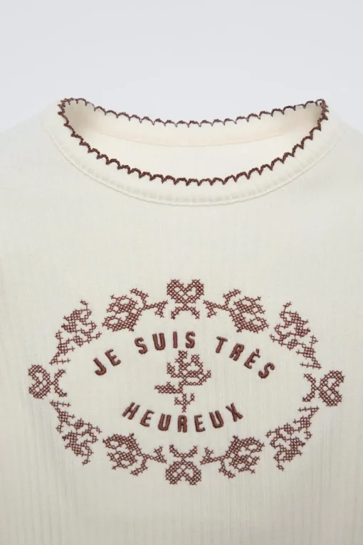 CAMISETA CANALÉ BORDADOS