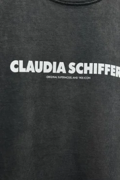 CAMISETA CLAUDIA SCHIFFER LAVADA - PHOTO BY HANS FEURER LICENSED BY TRUNK ARCHIVE