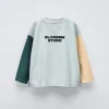 CAMISETA COLOR BLOCK ETIQUETA