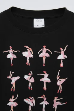 CAMISETA ESTAMPADO BAILARINAS