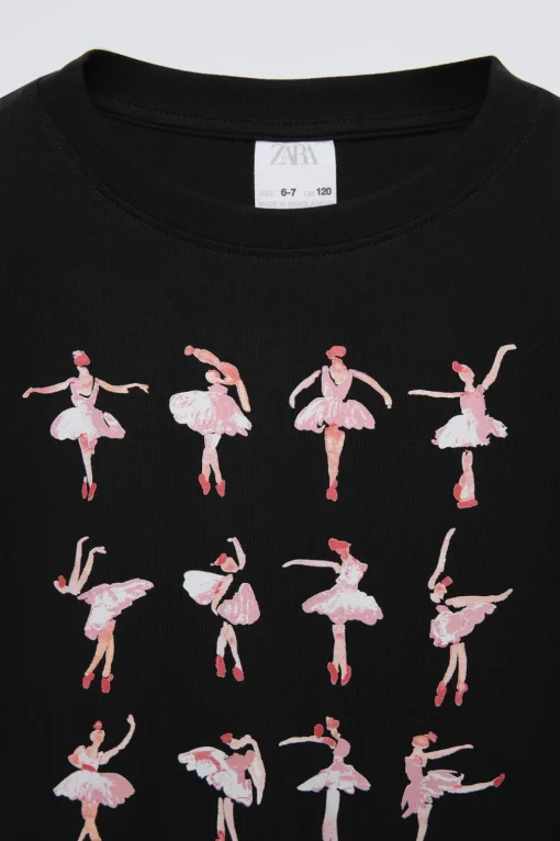 CAMISETA ESTAMPADO BAILARINAS