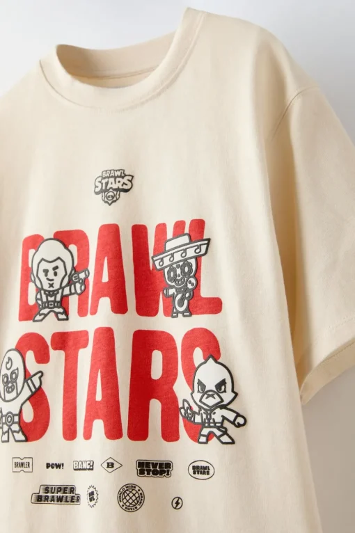 CAMISETA ESTAMPADO BRAWL STARS © SUPERCELL OY