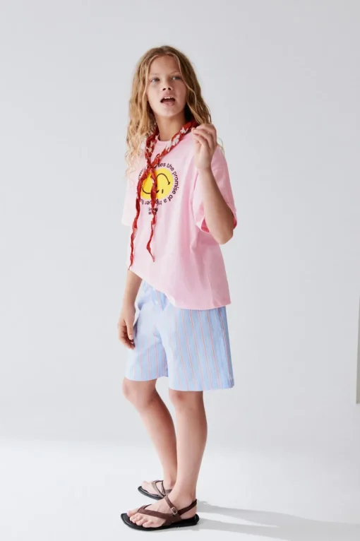 CAMISETA ESTAMPADO RELIEVE SMILEYWORLD ®
