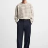 CAMISETA JACQUARD RAYAS