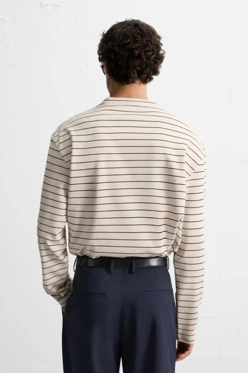 CAMISETA JACQUARD RAYAS